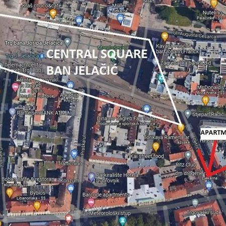Zagreb Bunker At Main Square Apartment Ngoại thất bức ảnh